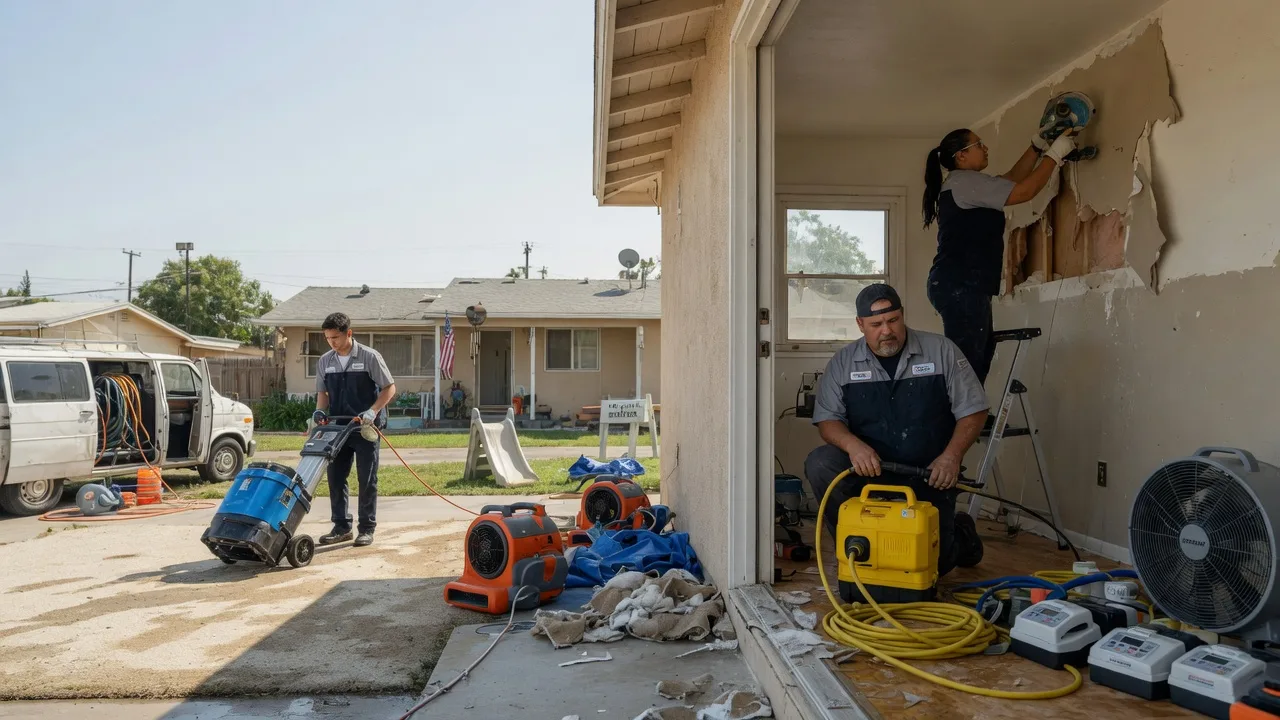 Water Damage Restoration in Rackerby, CA near me